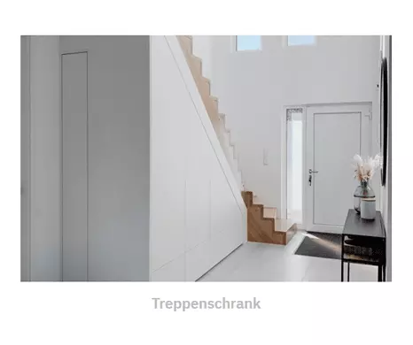 Treppenschrank 